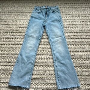 MOTHER jeans - hustler ankle fray